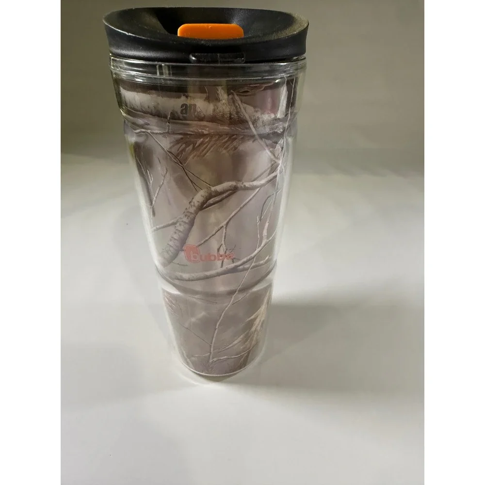 Bubba Realtree Camo‎ Travel Tumbler Unisex 24oz Brown Hunting Hot & Cold Outdoor